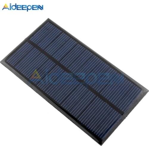 Solar Panel 6V 1W 100ma Mini Solar System DIY For Battery Cell Phone Chargers Portable Solar Cell