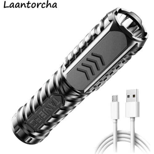 Led flashlight Mini Portable Ultra Bright torch Multifunction High power rechargeable led flashlight 3 Mode Outdoor Flashlight