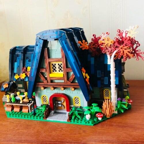 IN STOCK Loz 1036 Fairy Tale Elf House Model Mini Modular Building Blocks Bricks Assembled Series kids Educational Toy Gift