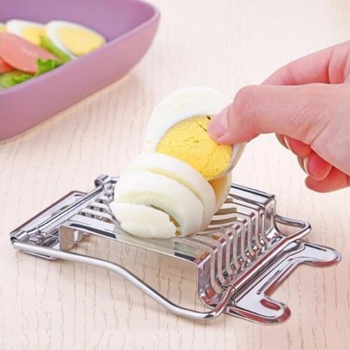 High Quality Stainless Steel Boiled Egg Slicer Section Cutter Mushroom Tomato Cutter Egg Cheeses Chopper Cutting Tool For Food