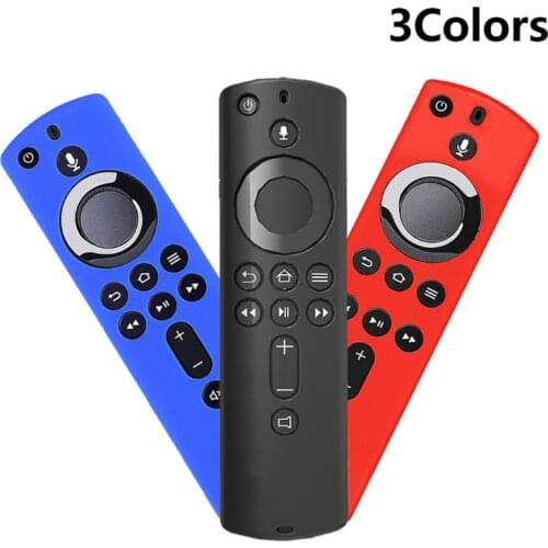 Protective Case 5.9 Inch Cover Silicone Sleeve Shockproof Anti-Slip Replacement for Amazon Fire TV Stick 4K Remote Control