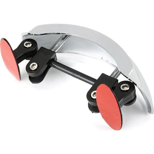 Mayitr 1pc 180 Degree Wide Angle Motorcycle Blind Spot Mirror Anti Glare Rear View Mirror FOR Motorcycle Frames & Fittings