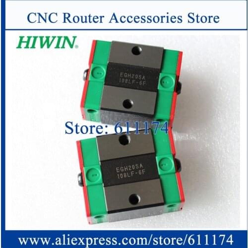 2PCS NEW Original HIWIN Linear Guide Bearing EGH15SA Slider block linear carriage match for EGR15 guide rail