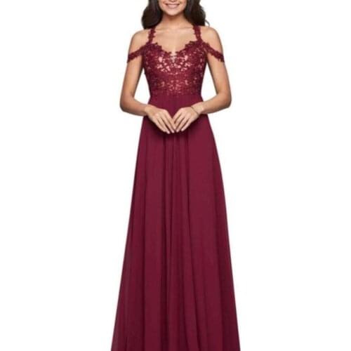 2021 Elegant Mother Of The Bride Dresses Spaghetti Lace Appliqued Evening Gowns Custom Made Floor Length Wedding Guest Dress