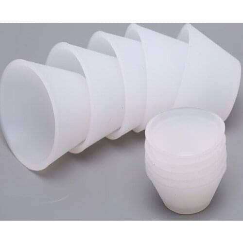 5Pcs Silicone Distribution Cup Resin Glue Tools Glue Distribution Cup Crystal Scale Jewelry Tools Resin Molds For Jewelry
