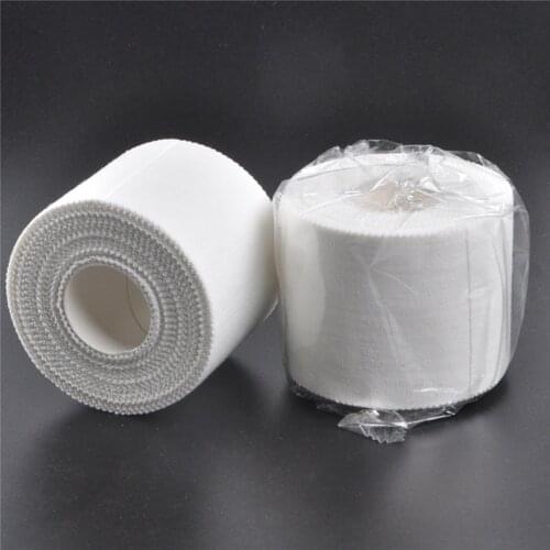 50/38/25mm Cotton White Medical Premium Adhesive Kinesiotape Sport Binding Physio Muscle Elastic Bandage Strain Injury Support