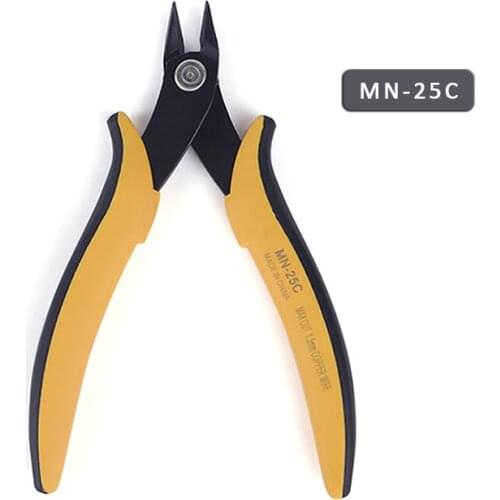 Cable Wire Side Cutter MN-25C/MN-25P Wire Stripper Diagonal Pliers Electrical Beading cutting hard wire 0.6mm Jewelry Making
