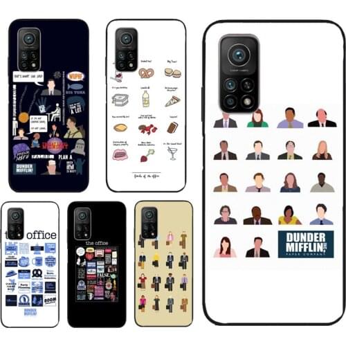 The Office Crew Collection Phone Case For Xiaomi Mi 10T Pro 11 Lite Ultra Mi A3 Note 10 POCO X3 M3 Pro F1 F2 F3 Cover