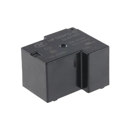 HOT NEW 12V relay HF165FD-G-12-HY1STF HF165FD G 12 HY1STF HF165FDG12HY1STF normally open one group DC12V 12VDC 12V 40A 4PIN