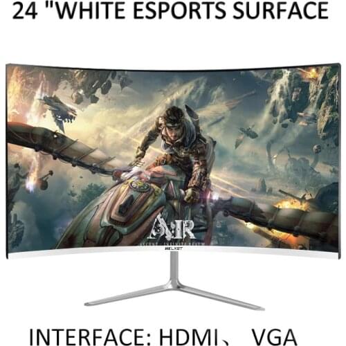 24 "/27" /32 "Curved HD Computer Monitor 144Hz Display 4K Display ESPORTS Display HD Resolution 16.7 Million Natural Colors