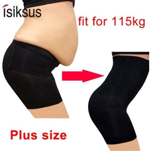 Isiksus Corset Waist Trainer Body Shapers Women Slimming Shapewear Panties Seamless Butt Lifter Underwear Girdle Belt 4XL WT001