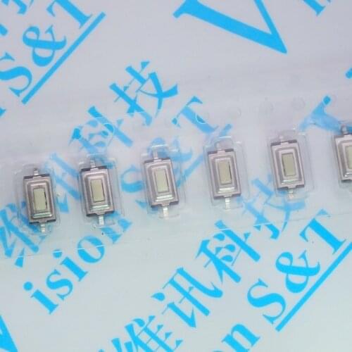 20pcs/lot Micro Button Tact Switch SMD 4Pin 3X4X2.5MM Tactile Tact Push Button Micro Switch Momentary 3*4*2.5mm TD-19XA