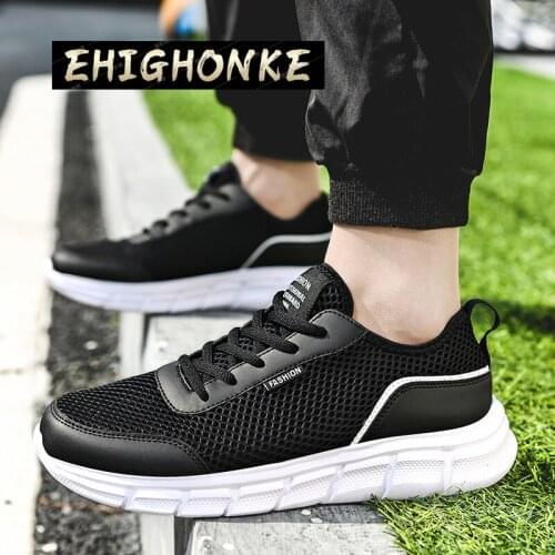 2021 Summer Mens Breathable Lightweight Unisex Running Shoes Lace-up Jogging Shoes Mens Sports Shoes Gym Training Shoes Men y7
