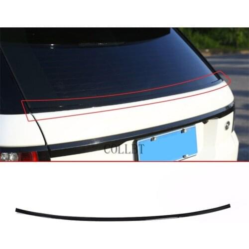 Gloss Black Chrome Car Rear Trunk Window Glass Cover Trim Sticker For Range Rover Sport 2014 2015 2016 2017 2018 2019 2020