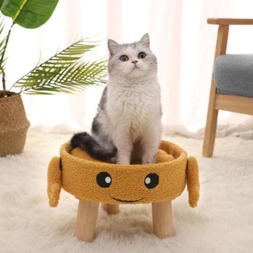 Cat Supplies Cat Litter Stool Winter Warm Cat Climbing Frame Pet Sofa Cushion Cute Pet Cushion