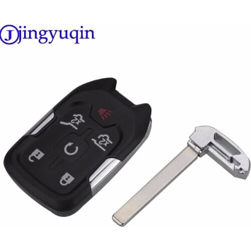 Jingyuqin Remote Smart Key Case Cover 3 Buttons For GMC Car Styling Key Shell Remote Fob Cover