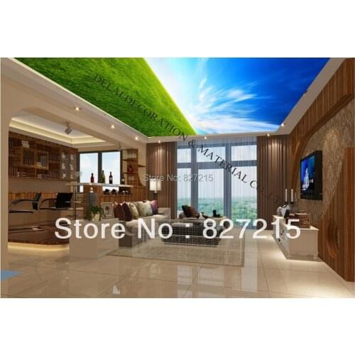 S--4922 /Print Ceiling tiles /PVC Stretched Ceiling Film/Home or Ceiling Decoration/Function as Ceiling Panel