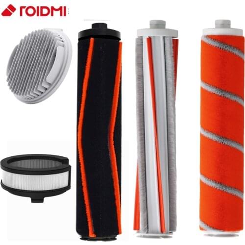 Hepa Filter Main Rolling Mite Removal Brush Replacement for XIAOMI ROIDMI F8 NEX X20 Handheld Wireless Vacuum Cleaner Cleaning