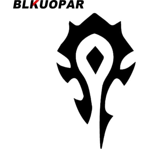 BLKUOPAR for World Of Warcraft Horde Car Stickers Waterproof Fashionable Decals Skateboard Vehicle Decor Car Styling DIY