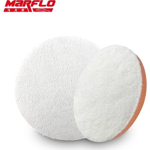 Car Wax Sponges Paint Clean Cloths Brushes Microfiber Wax Applicator MARFLO Polishing Buffing Pad Remove Moderate Paint Car Care