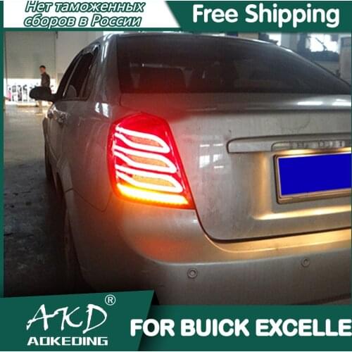 For Car Buick Excelle 2003-2007 Tail Lamp Led Fog Lights DRL Day Running Light Tuning Car Accessories Opel Tail Lights