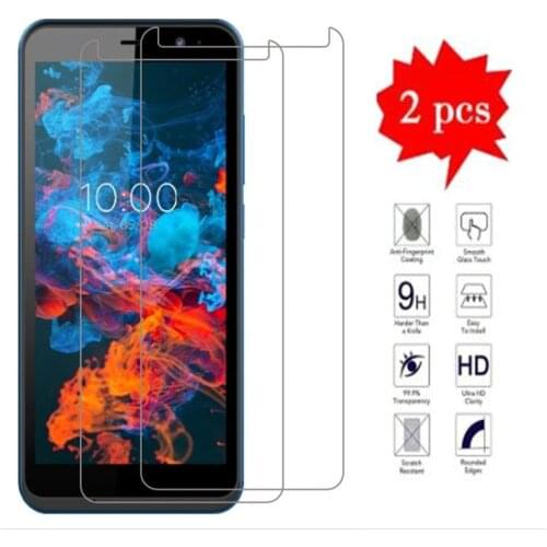 2.5D 9H Protective Glass on For BQ 5045L Wallet screen protector Tempered glass For BQ 5045L Wallet Phone Glass