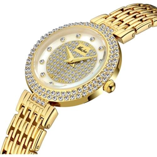 Simple and Fashionable Waterproof Diamond Ladies' Watch Luxury Women Silver Watches Designer Brand Luxury Women Wrist Watches