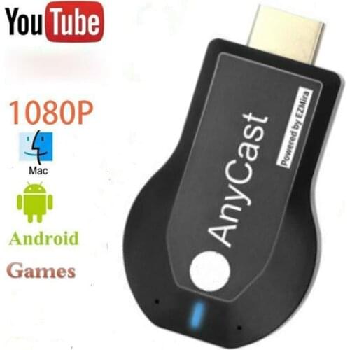 1080P M12 2.4G Wifi HDMI-compatible Wifi Display Receiver Mirror Screen Miracast Airplay Media Stream Android TV Stick Dongle