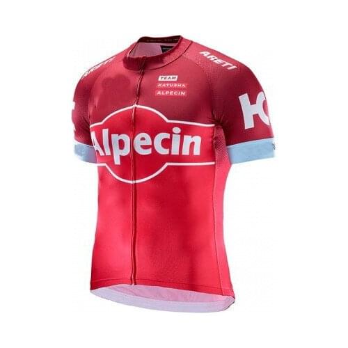 2017 KATUSHA ALPECIN 2 Colors Mens Only Cycling Jersey Short Sleeve Bicycle Clothing Quick-Dry Riding Bike Ropa Ciclismo