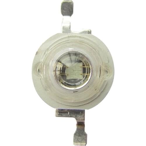 50pieces 3W 45mil 80LM Green 520nm LED Beads Diodes Light Part input 3V~3.4V 600~700mA