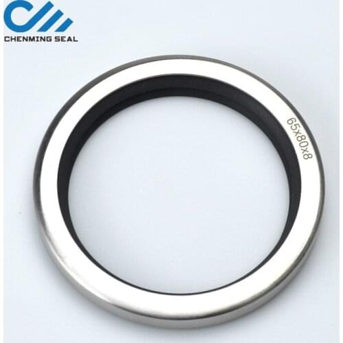 65*80*8 mm Screw Air Compressor GHH-RAND Oil Seal Dual Lip PTFE Stainless Steel Oil Seals