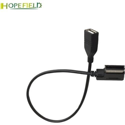 Car media interface for Audi A3 8V S3 A4 B6 B7 B8 A6 C6 C7 Q7 AMI MMI USB AUX cable for volkswagen Golf 6 Passat audio adapter