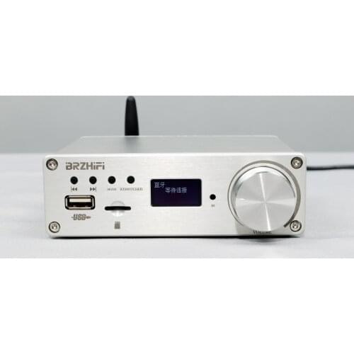 C40 APP Remote Control Bluetooth 5.0 Lossless Player Digital Power Amplifier 130W+130W U disk /TF Card
