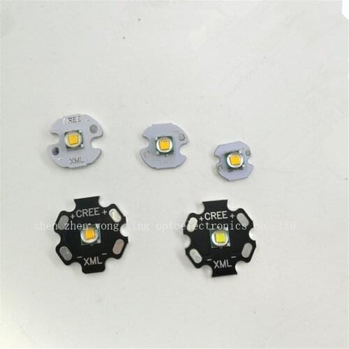 CREE XML XM-L T6 LED U2 10W WHITE High Power LED chip on 12mm 14mm 16mm 20mm PCB