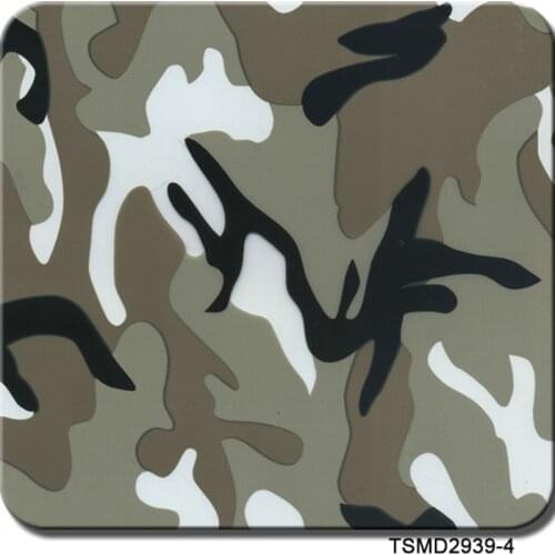 CSMD2939-4 1M*50M hydro dipping film Camouflage pattern water transfer printing film