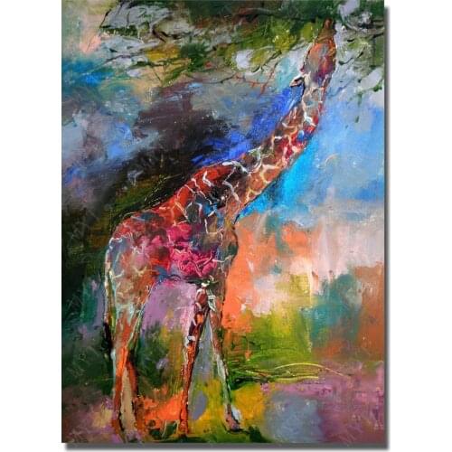 Canvas framed oil painting modern abstract hand piante wall art decorations of oil painting reproduction from china