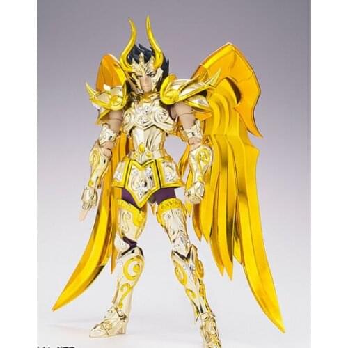 Metal Club MC Model Saint Seiya EX Capricorn Shura God Cloth Soul of Gold PVC Action Figure Metal Armor Model Toys