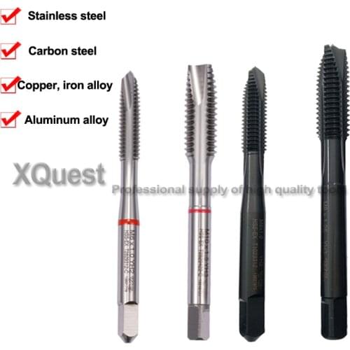 High Quality HSS-EX Right Hand Metric Screw Spiral Point tap m2 m2.5 m3 m4 m5 m6 m8 m10 m12 m14 m16 m18 m20 Machine Thread taps