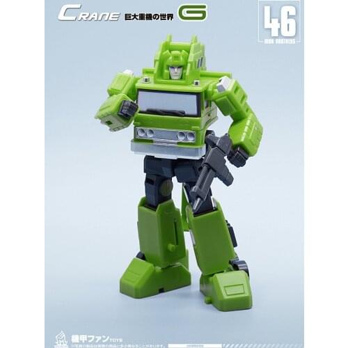 MFT Transformation MF46G MF-46G Green Grapple Crane Pioneer Series MINI Pocket War limited Edition Action Figure Toy In Stock