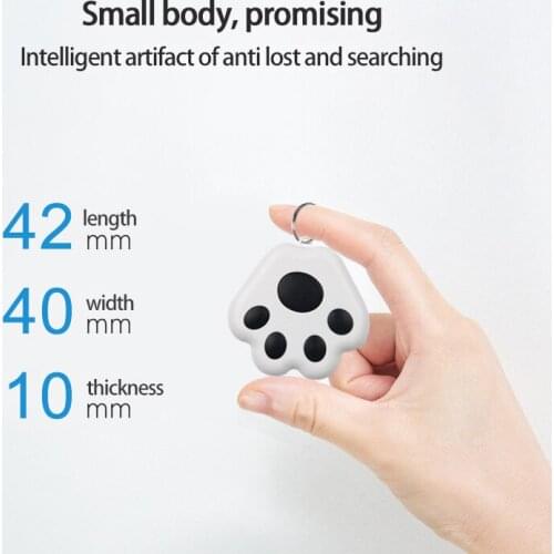 Mini Anti Lost Alarm Wallet Key Finder Smart Bluetooth Tracer GPS Locator Keychain Pet Dog Child Safety Tracker