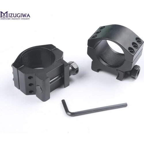 Mizugiwa Heavy Duty 6 Bolts 30mm Ring Weaver Low Profile 20mm Picatinny Rail Base Scope Mount Rifle Scope Hunting Accessories