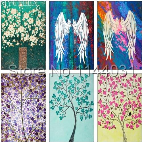 MYCELLA Abstract Painting Diamond Embroidery 5D DIY Diamond Painting Full Diamond Painting Rhinestone Cross Stitch Decoration