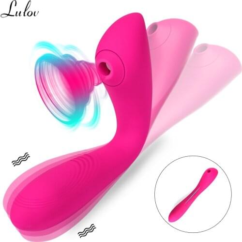 Clit Sucker Vibrator Sex Toys for Women G Spot Massager Clitoris Stimulator Dildo Penis Female Vibrator Goods for Adult Couples
