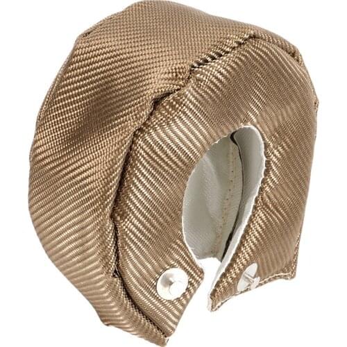 Single Titanium Turbo Heat Shield Blanket Barrier Turbo Charger Cover T3/GT35/GT37/GT40/GT42