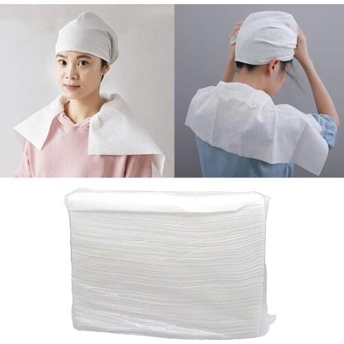 Disposable Soft Towels for Hairdressers 50 Or 100 Pcs Folded Sheets