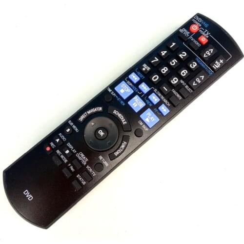 Use for Panasonic N2QAYB000197 DMR-EZ48 DMR-EZ485 DMR-EZ485V DMR-EZ485VK DMR-EZ48V DMR-EZ48VK DVD Recorder Remote Control