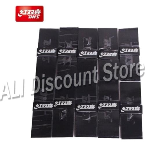 10 Pcs/lot Dhs Table Tennis Racket Grips Anti-slip Comfort Ping Pong Racket Overgrips Table Tennis Accessories