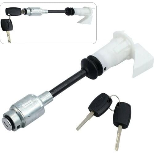 Front Bonnet Release Lock Repair + 2Key Short Type For Ford Focus MK2 2004-2012 C-MAX 2003-2007 4556337 3M5AR16B970AD