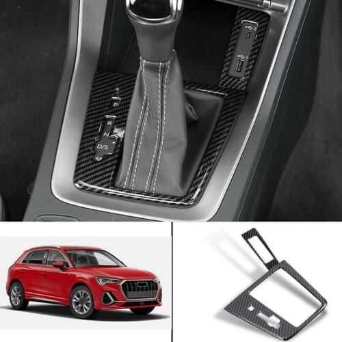 Car Gear Shift Knob Frame Panel Decoration Cover Trims for - Q3 2019 2020