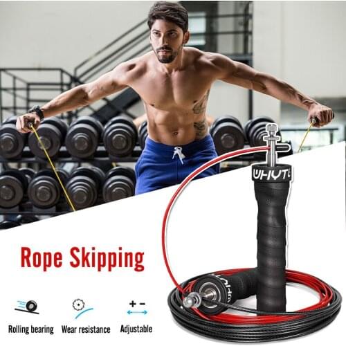 Weight Jump Skip Rope For Men Adjustable Speed Workout Nonslip Handle Skipping Ropes Gym For Jumping Fitness Leg Body Training